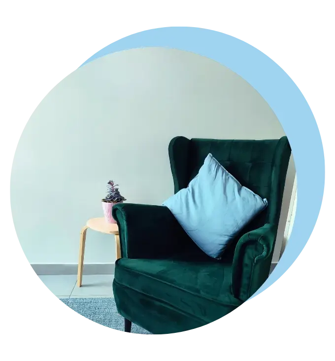 wnętrza gabinetu Integra Mente