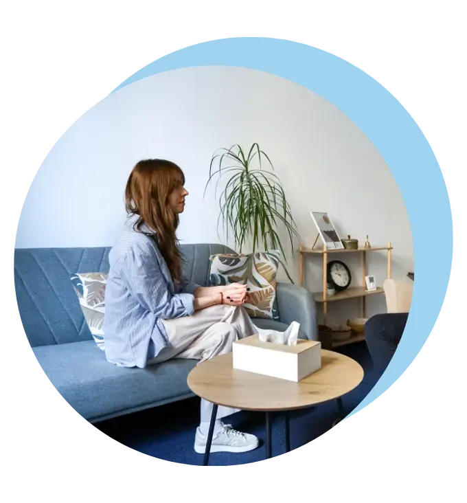 Pacjentka w gabinecie Integra Mente